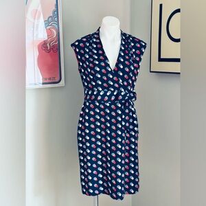 Nearly New Kate Spade silk wrap dress - Sz 8